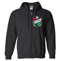 Azzurri Italy Soccer Fan Full Zip Hoodie