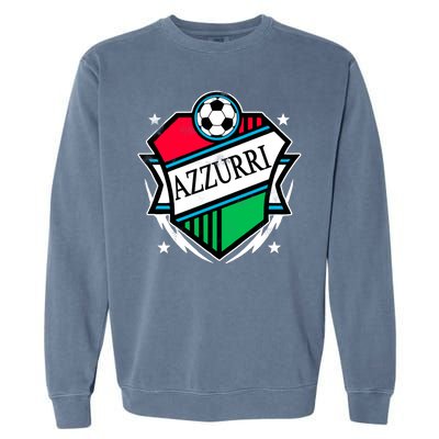 Azzurri Italy Soccer Fan Garment-Dyed Sweatshirt