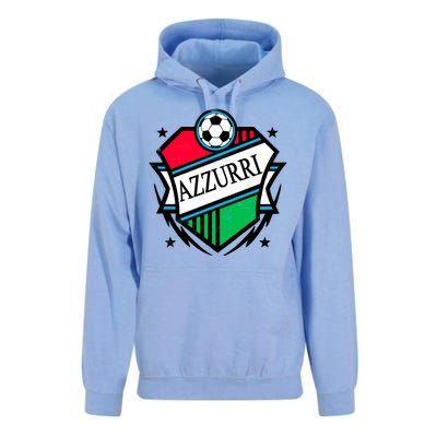 Azzurri Italy Soccer Fan Unisex Surf Hoodie