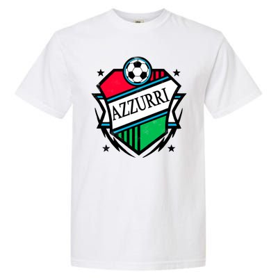 Azzurri Italy Soccer Fan Garment-Dyed Heavyweight T-Shirt