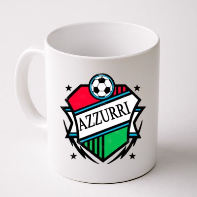 Azzurri Italy Soccer Fan Coffee Mug