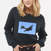 B-17G FLYING FORTRESS Cropped Pullover Crew