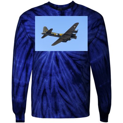 B-17G FLYING FORTRESS Tie-Dye Long Sleeve Shirt