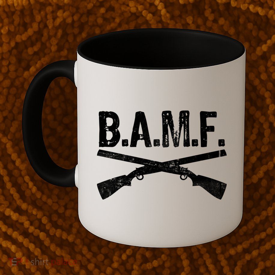 B.A.M.F. Guns Badass Mug