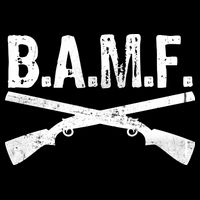 B.A.M.F. Guns Badass Drawstring Bag