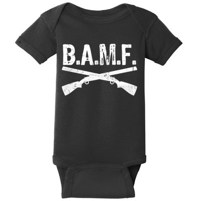 B.A.M.F. Guns Badass Baby Bodysuit