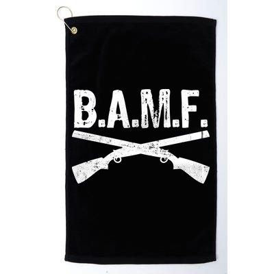 B.A.M.F. Guns Badass Golf Towel