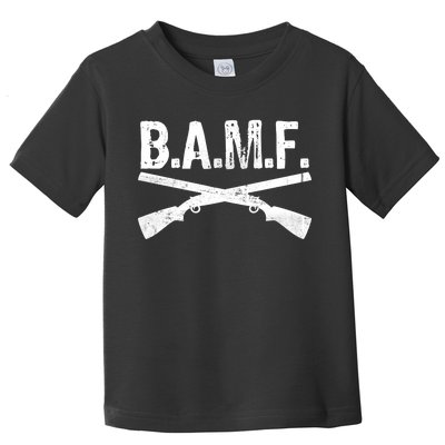 B.A.M.F. Guns Badass Toddler T-Shirt