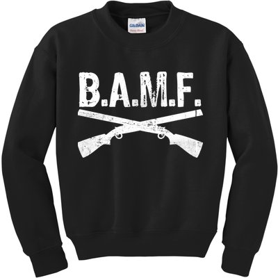 B.A.M.F. Guns Badass Kids Sweatshirt