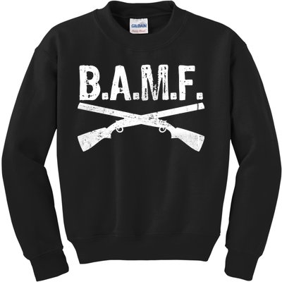 B.A.M.F. Guns Badass Kids Sweatshirt