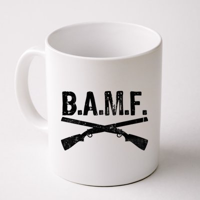 B.A.M.F. Guns Badass Coffee Mug