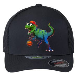 B-Ball T-Rex Flexfit Unipanel Trucker Cap