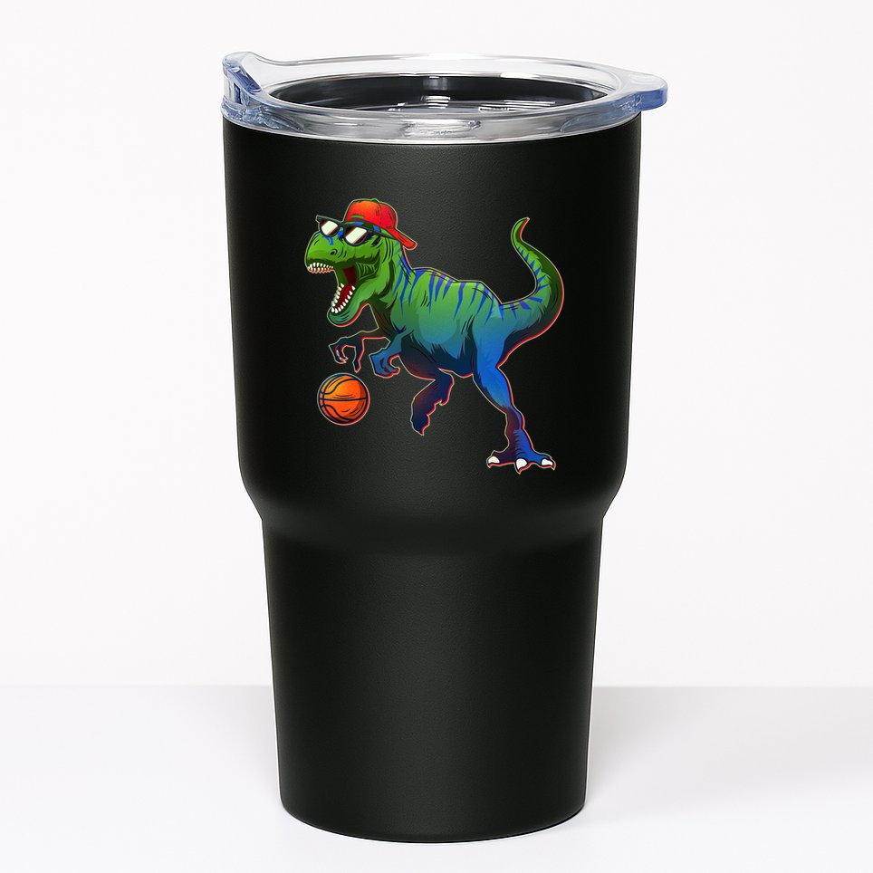 B-Ball T-Rex Tumbler