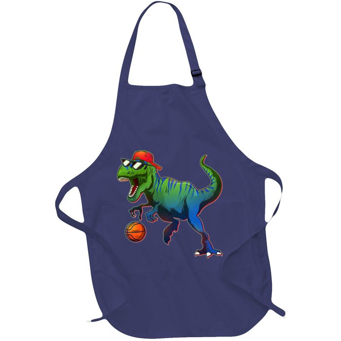 B-Ball T-Rex Full-Length Apron With Pockets