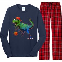 B-Ball T-Rex Long Sleeve Pajama Set