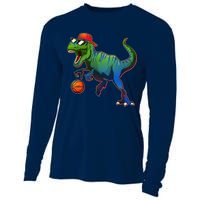 B-Ball T-Rex Cooling Performance Long Sleeve Crew