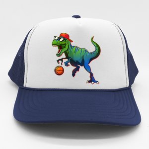 B-Ball T-Rex Trucker Hat