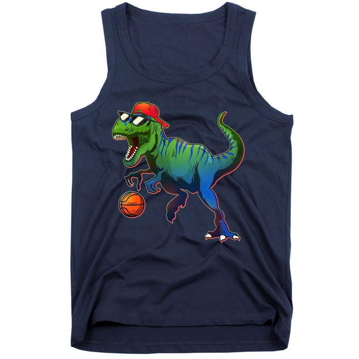 B-Ball T-Rex Tank Top