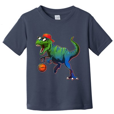 B-Ball T-Rex Toddler T-Shirt