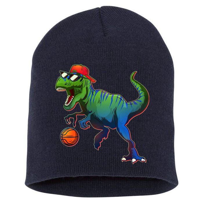 B-Ball T-Rex Short Acrylic Beanie