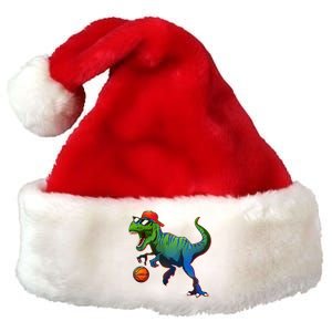 B-Ball T-Rex Premium Christmas Santa Hat