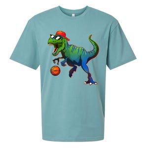 B-Ball T-Rex Sueded Cloud Jersey T-Shirt