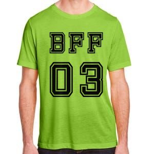 Bff 03 Bff For 2 Best Friend Matching Bff For 4 Bff For 3 Adult ChromaSoft Performance T-Shirt