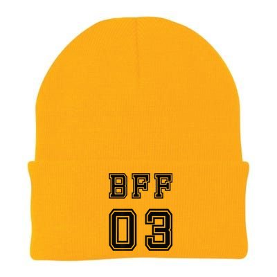 Bff 03 Bff For 2 Best Friend Matching Bff For 4 Bff For 3 Knit Cap Winter Beanie