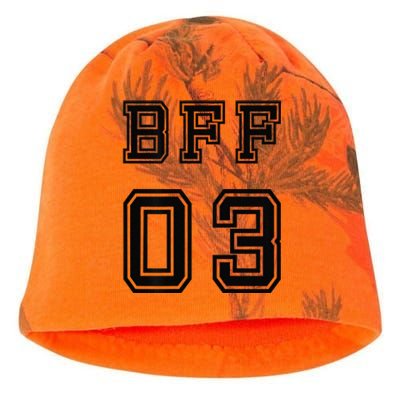 Bff 03 Bff For 2 Best Friend Matching Bff For 4 Bff For 3 Kati - Camo Knit Beanie