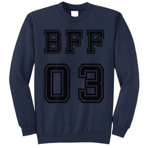 Bff 03 Bff For 2 Best Friend Matching Bff For 4 Bff For 3 Sweatshirt