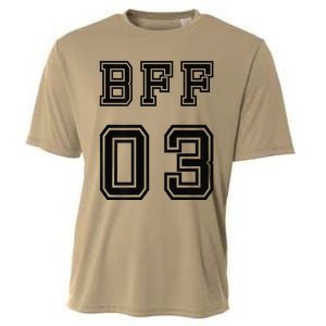 Bff 03 Bff For 2 Best Friend Matching Bff For 4 Bff For 3 Cooling Performance Crew T-Shirt