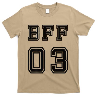 Bff 03 Bff For 2 Best Friend Matching Bff For 4 Bff For 3 T-Shirt