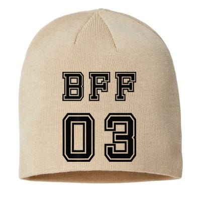 Bff 03 Bff For 2 Best Friend Matching Bff For 4 Bff For 3 Sustainable Beanie