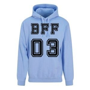 Bff 03 Bff For 2 Best Friend Matching Bff For 4 Bff For 3 Unisex Surf Hoodie