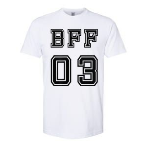 Bff 03 Bff For 2 Best Friend Matching Bff For 4 Bff For 3 Softstyle CVC T-Shirt