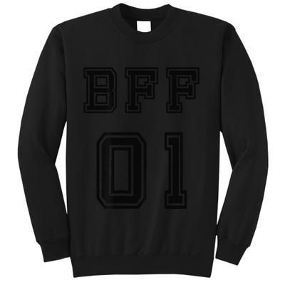 Bff 01 Bff For 2 Best Friend Matching Bff For 4 Bff For 3 Sweatshirt