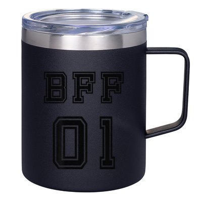 Bff 01 Bff For 2 Best Friend Matching Bff For 4 Bff For 3 12oz Stainless Steel Coffee Mug