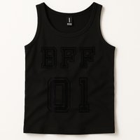 Bff 01 Bff For 2 Best Friend Matching Bff For 4 Bff For 3 Tank Top