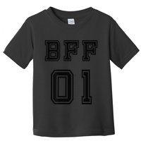 Bff 01 Bff For 2 Best Friend Matching Bff For 4 Bff For 3 Toddler T-Shirt