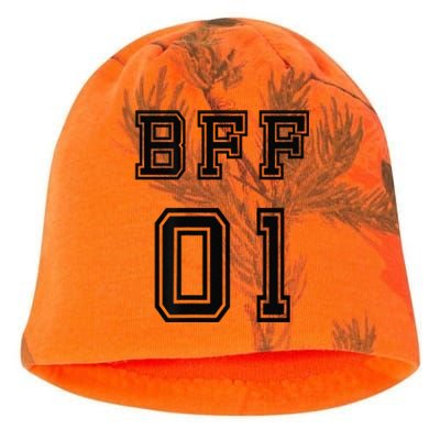 Bff 01 Bff For 2 Best Friend Matching Bff For 4 Bff For 3 Kati - Camo Knit Beanie