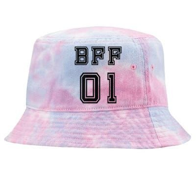 Bff 01 Bff For 2 Best Friend Matching Bff For 4 Bff For 3 Tie-Dyed Bucket Hat