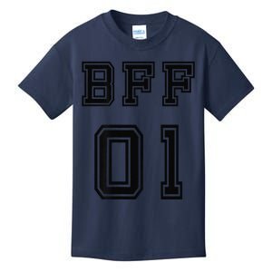 Bff 01 Bff For 2 Best Friend Matching Bff For 4 Bff For 3 Kids T-Shirt