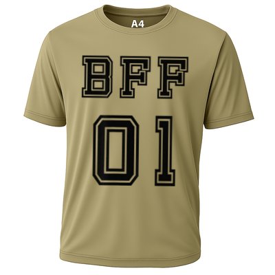 Bff 01 Bff For 2 Best Friend Matching Bff For 4 Bff For 3 Performance Shirt