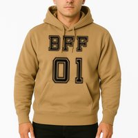 Bff 01 Bff For 2 Best Friend Matching Bff For 4 Bff For 3 Hoodie