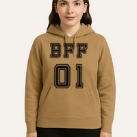 Bff 01 Bff For 2 Best Friend Matching Bff For 4 Bff For 3 Hoodie