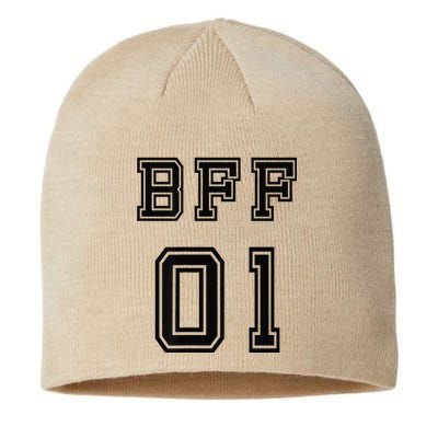 Bff 01 Bff For 2 Best Friend Matching Bff For 4 Bff For 3 Sustainable Beanie