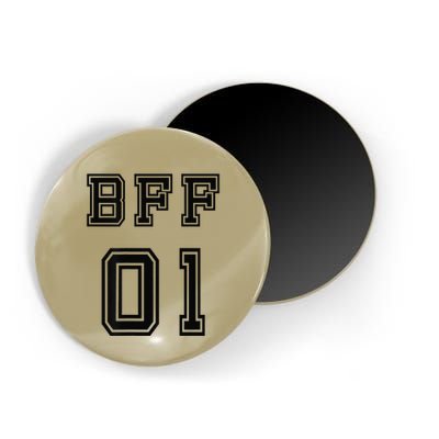 Bff 01 Bff For 2 Best Friend Matching Bff For 4 Bff For 3 Magnet