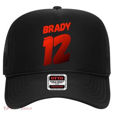 Brady 12 High Crown Mesh Back Trucker Hat