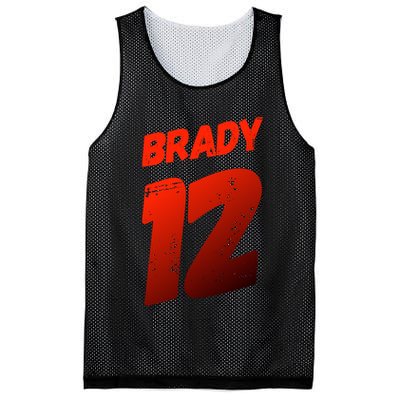 Brady 12 Mesh Reversible Basketball Jersey Tank