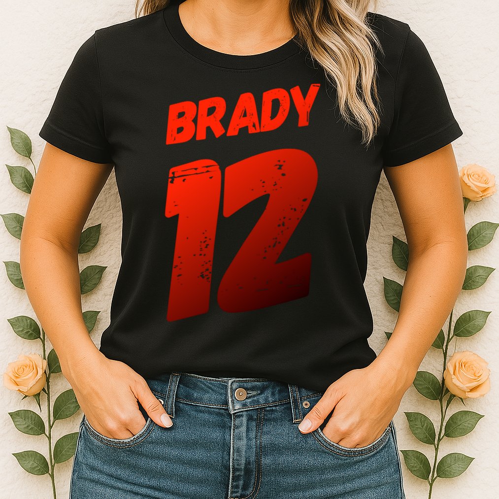 Brady 12 Womens T-Shirt